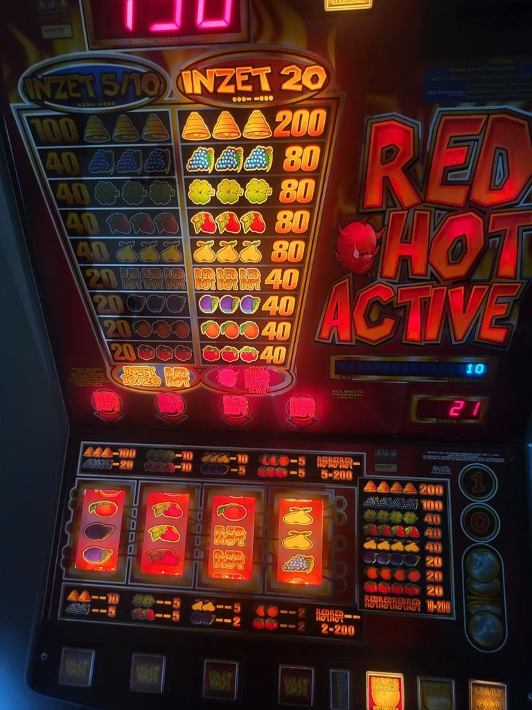 Gokkast, Verzamelen, Automaten | Gokkasten en Fruitautomaten, Euro, Ophalen of Verzenden, Gebruikt, Met sleutels