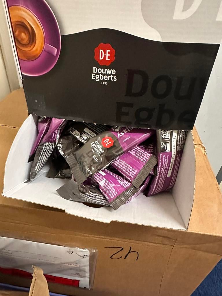 Zakjes chocomelk, Ophalen, Zo goed als nieuw