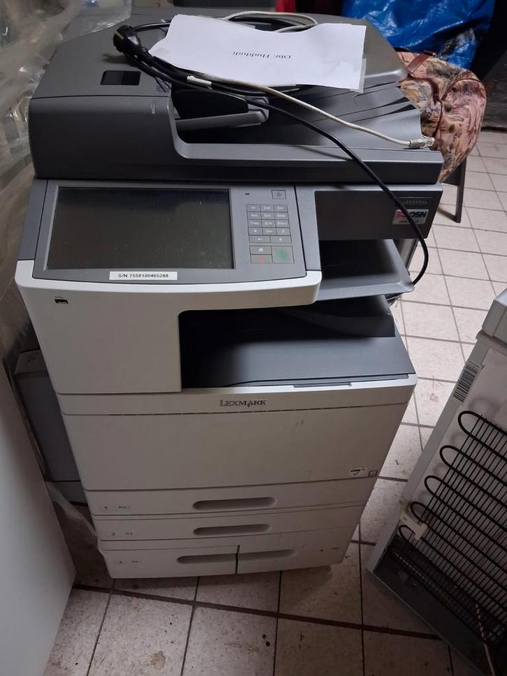 Lexmark X860de Multifunctional Printer - A3 & A4 - In goede, Computers en Software, Printers, Zo goed als nieuw, Ophalen