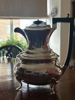 Antieke plate zilveren koffiekan, Antiek en Kunst, Ophalen of Verzenden, Zilver