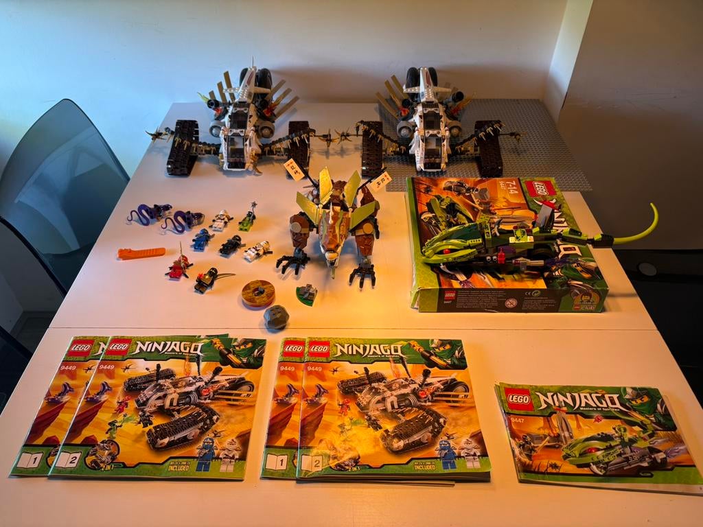 Grote oude Lego Ninjago collectie, Verzenden, Gebruikt, Overige soorten, Figuurtje(s)