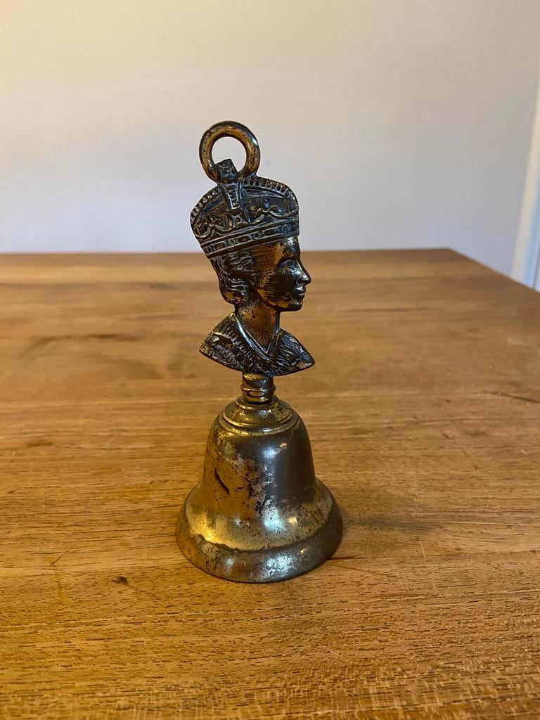 Koperen tafel bel, Antiek en Kunst, Antiek | Koper en Brons, Ophalen of Verzenden