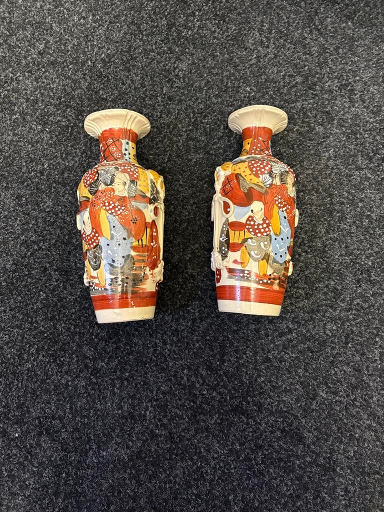 2 oude vazen, Antiek en Kunst, Ophalen of Verzenden