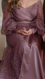 Paars/ lila verlovingsjurk, Maat 38/40 (M), Galajurk, Paars, Ophalen of Verzenden