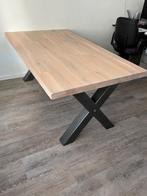 Eettafel, Huis en Inrichting, Ophalen, Gebruikt, Eikenhout, 50 tot 100 cm