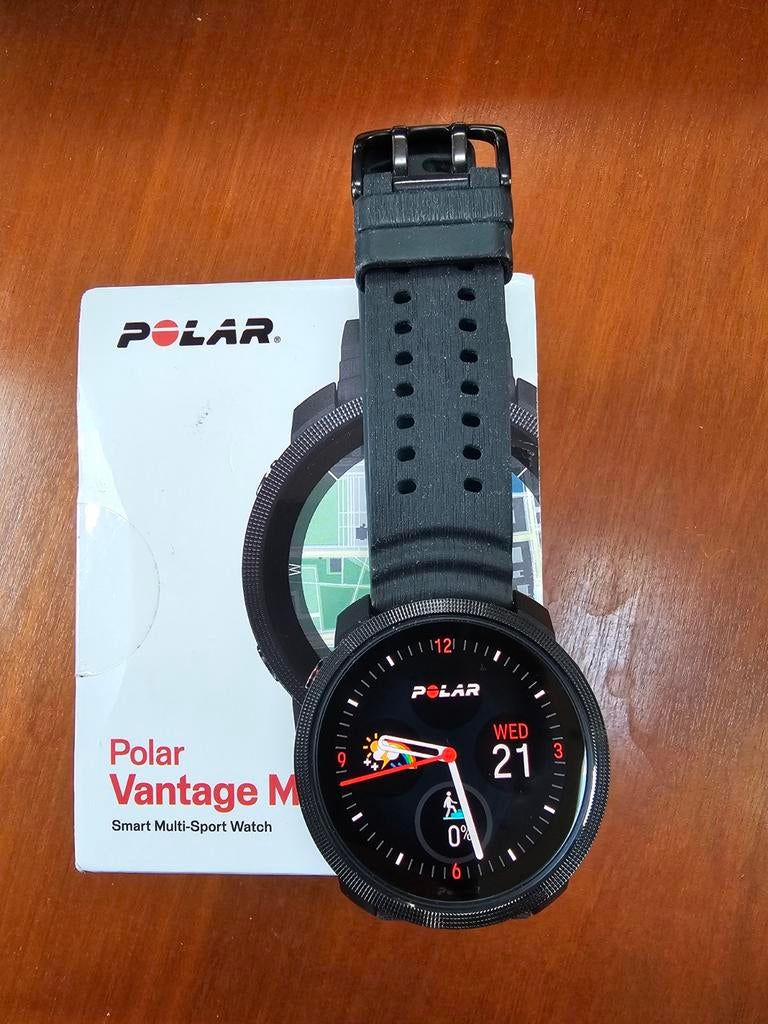 Polar Vantage M3 Smart Multi-Sport Horloge, Sieraden, Tassen en Uiterlijk, Sporthorloges, Gebruikt, Zwart, Ophalen of Verzenden
