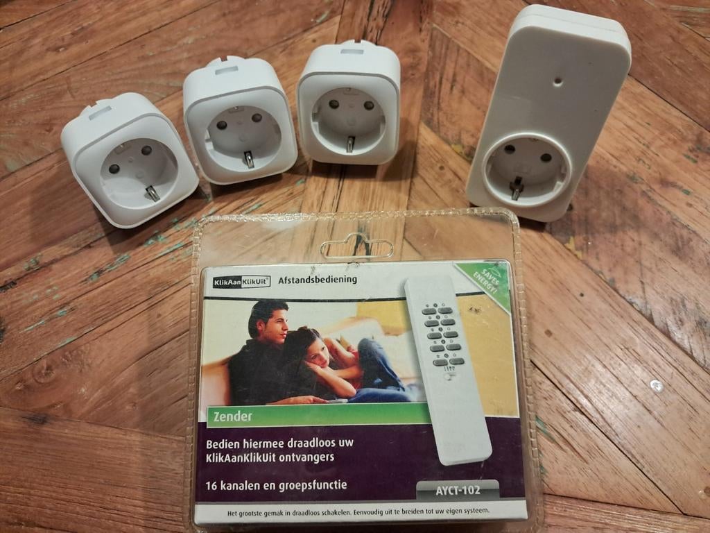 Dimbare set klikaanklikuit | klik aan klik uit | kaku, Ophalen of Verzenden, Nieuw