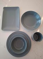 Ikea Dinera servies grijsblauw, Ophalen, Zo goed als nieuw, Overige stijlen, Bord(en)