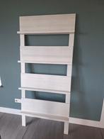 Tijdschriftenrek / Fotorek - Wit Houten Wandrek, Ophalen, Gebruikt