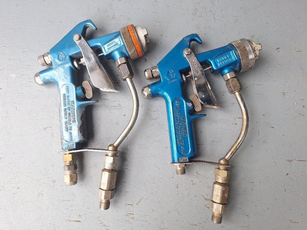 2x Graco AA2000 verfspuit, Ophalen of Verzenden, Gebruikt