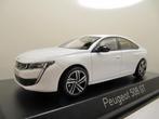 Peugeot 508 GT 2018 1:43 Norev wit, Ophalen of Verzenden, Nieuw, Auto, Norev
