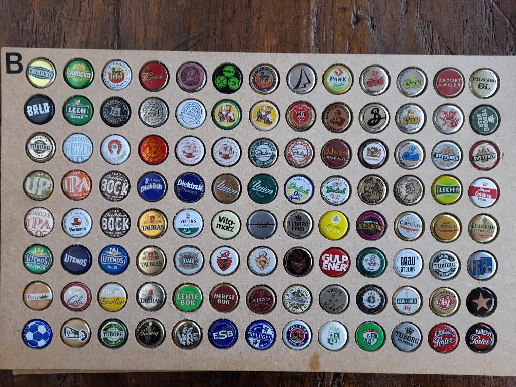 Kroonkurken - bierdoppen - bierdopjes, Verzamelen, Ophalen of Verzenden, Gebruikt, Overige merken