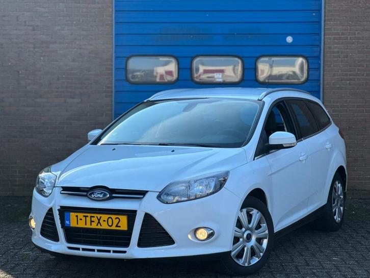 Ford Focus Wagon 1.6 TDCI Titanium Clima,Wit,2013,Cruise, Auto's, Ford, Bedrijf, Te koop, Focus, ABS, Airbags, Airconditioning