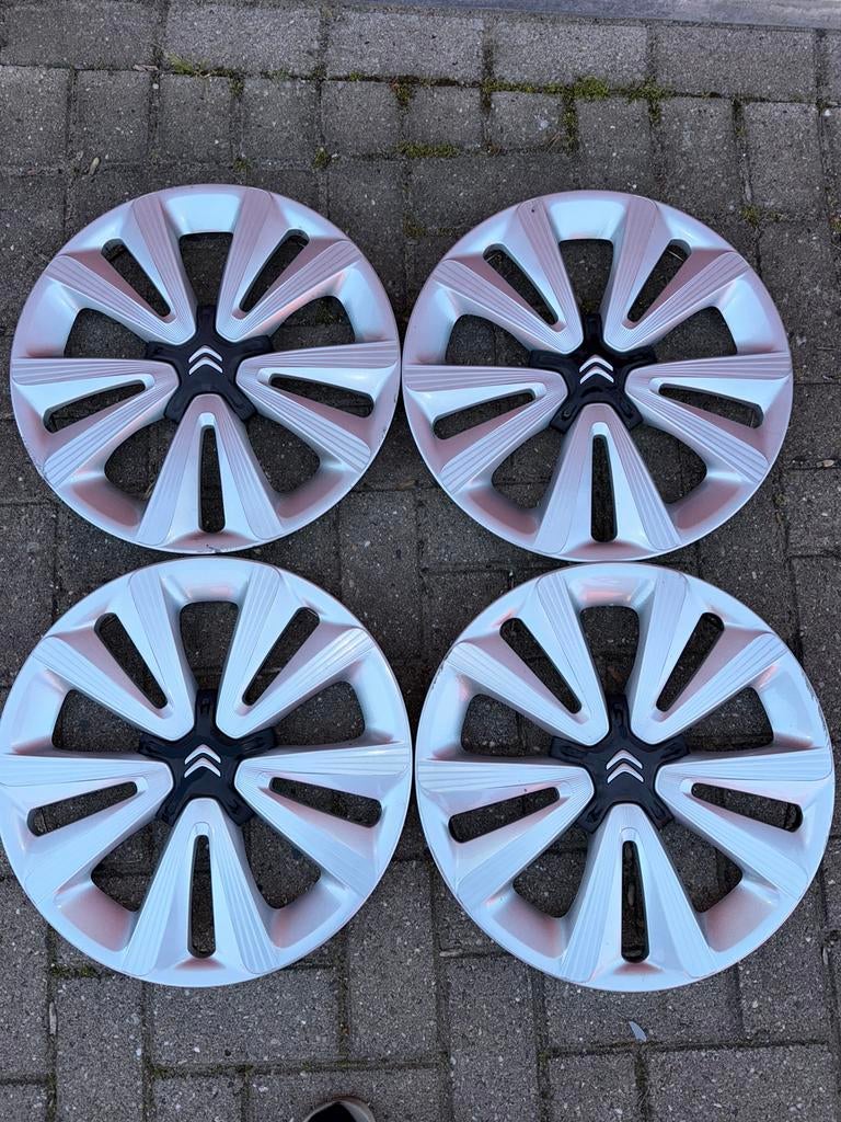 Citroën DS3 C3 wieldoppen set origineel 16 inch, Ophalen of Verzenden, Zo goed als nieuw
