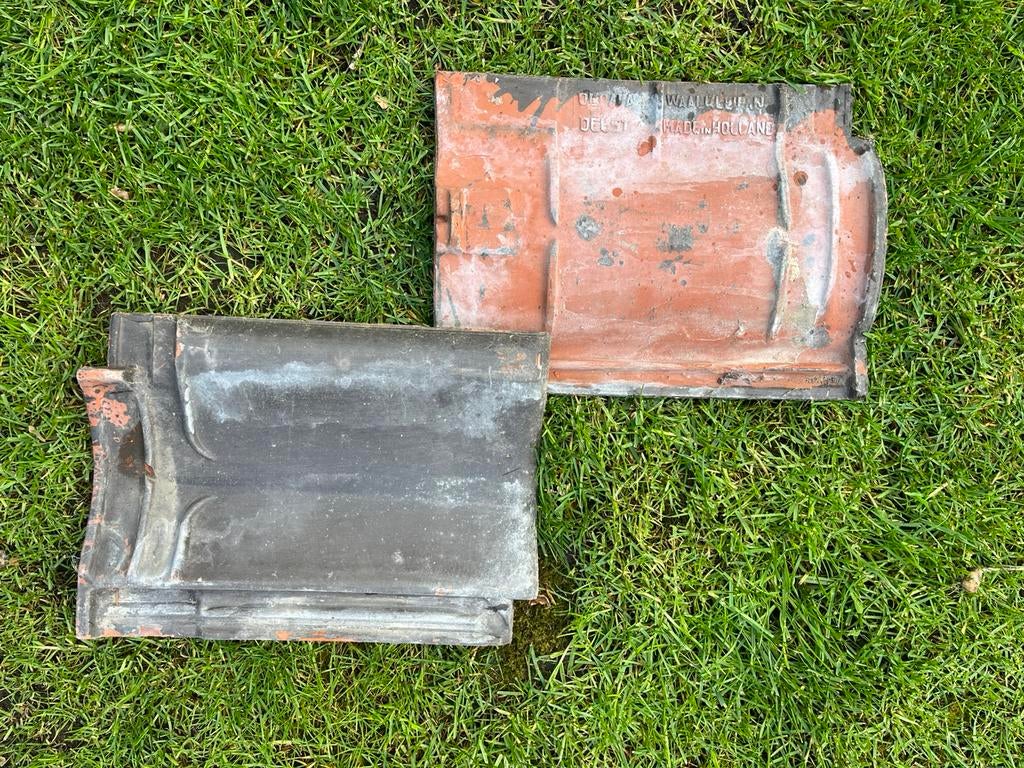 200x Depafa waalkleipan Deesd (grijs/bruine kleur), Doe-het-zelf en Verbouw, Dakpannen en Dakbedekking, Ophalen, Gebruikt, Steen of Klei