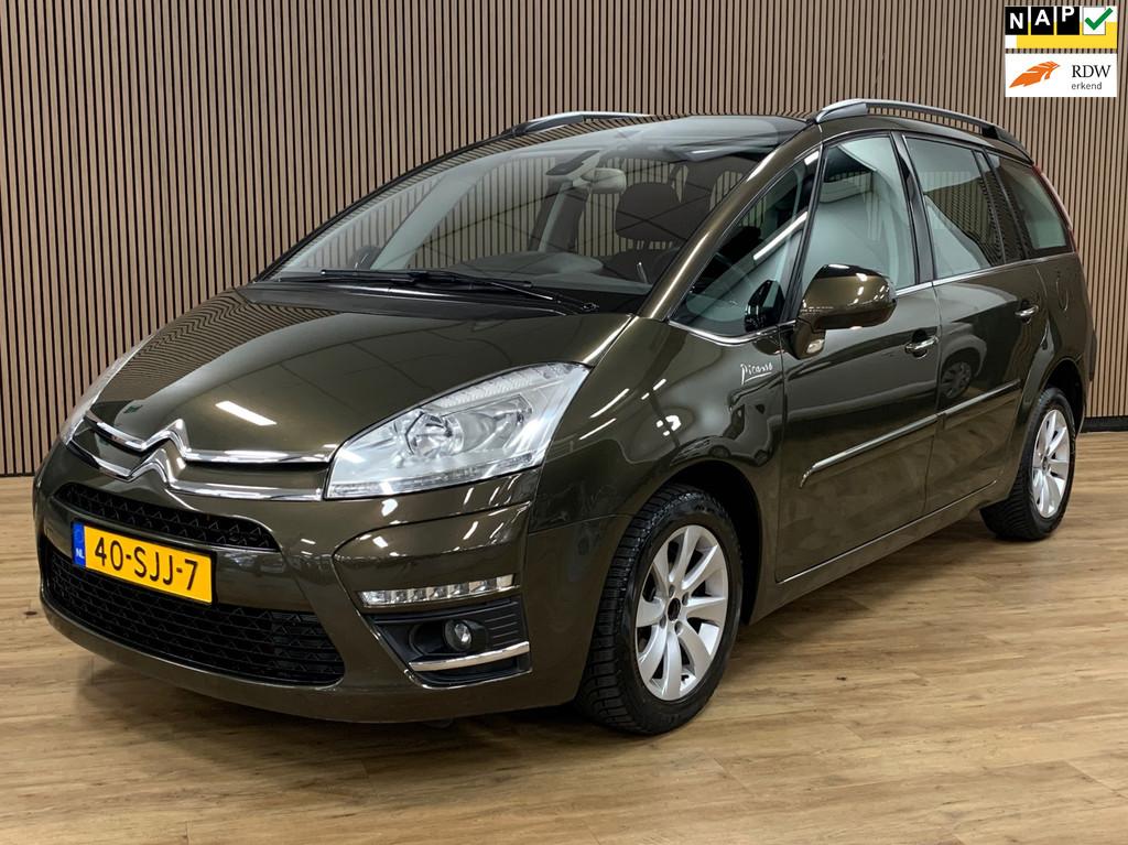 Citroen Grand C4 Picasso 1.6 Selection|Automaat|7 Persoons|C, Auto's, Citroën, Euro 5, Stof, Gebruikt, Zwart