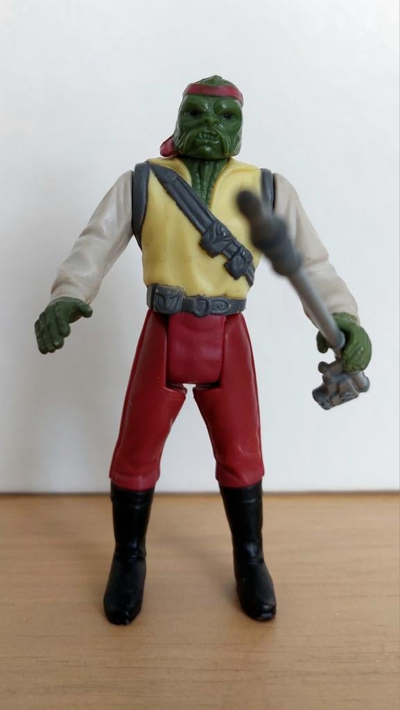 Barada Star Wars actiefiguur (Last 17) 1985 met wapen, Verzenden, Gebruikt