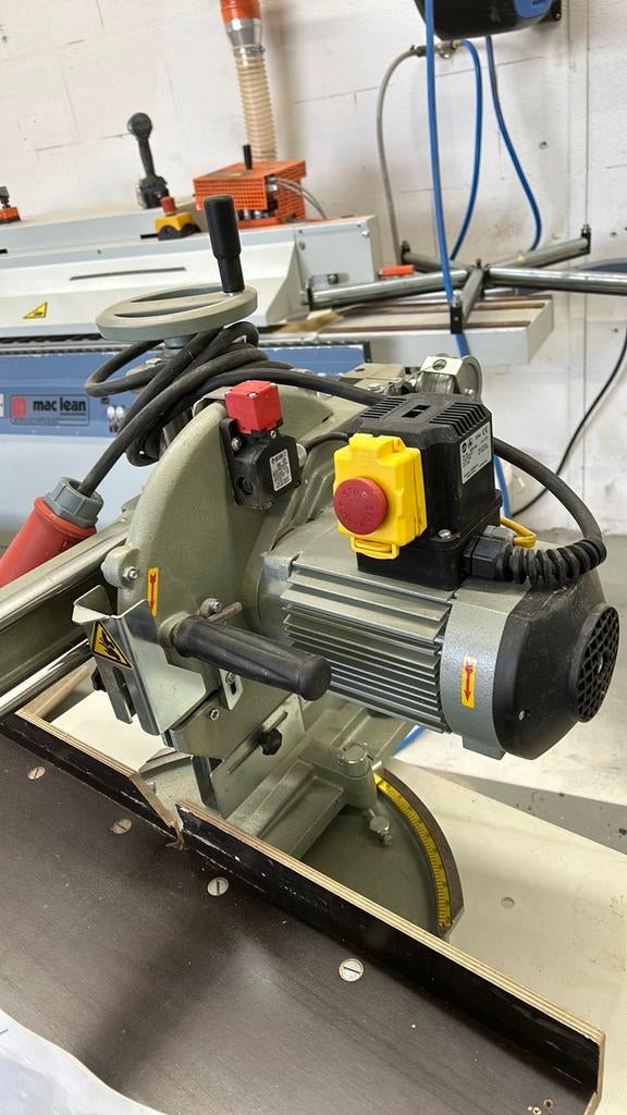 Graule zs85 n afkortzaag, Doe-het-zelf en Verbouw, Gereedschap | Zaagmachines, Ophalen, Zo goed als nieuw, Afkortzaag, 30 tot 70 mm