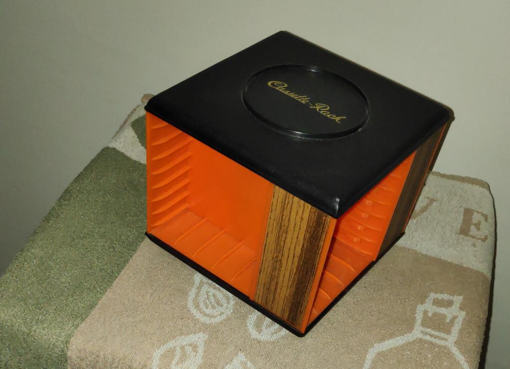 Jaren 70 cassette carrousel, Cd's en Dvd's, Cassettebandjes, Ophalen, Overige genres, Zo goed als nieuw, Toebehoren