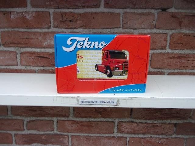 Tekno  Scania  3  Serie  Torpedo  van  Melis., Hobby en Vrije tijd, Modelauto's | 1:50, Ophalen of Verzenden, Nieuw, Bus of Vrachtwagen