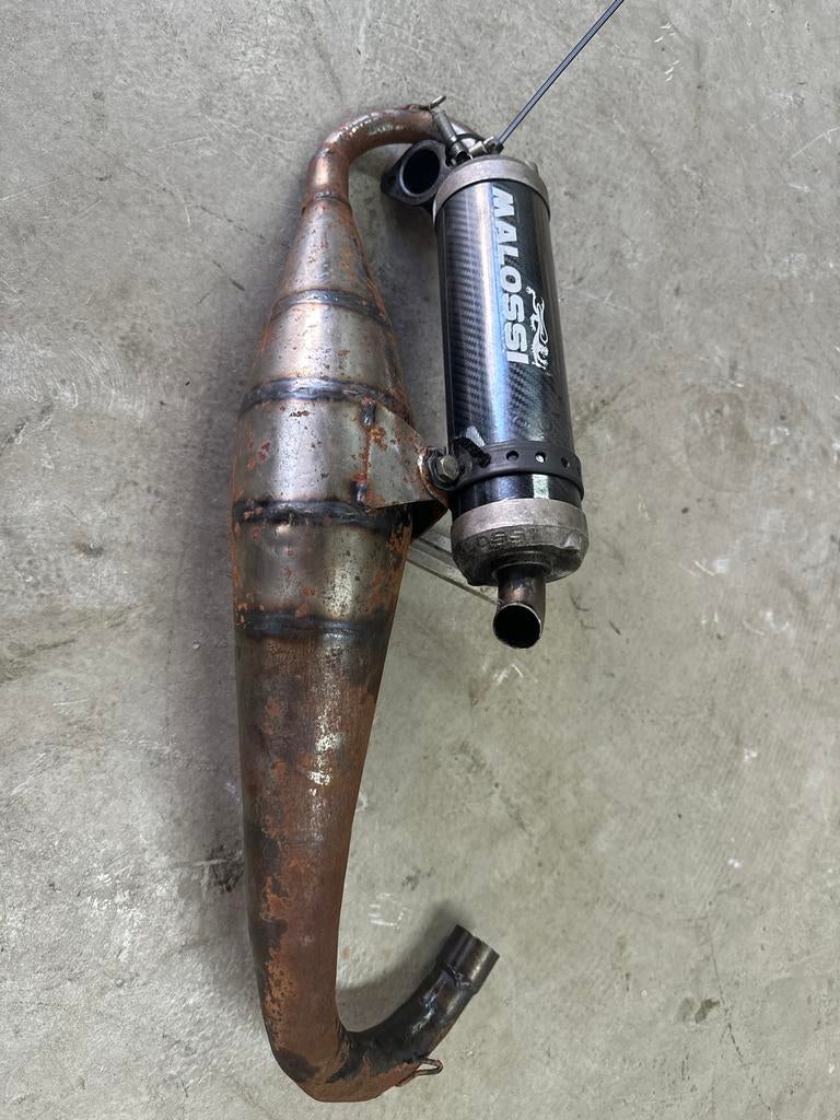 Malossi Uitlaat voor Scooter/Brommer piaggio, Ophalen of Verzenden, Gebruikt, Uitlaat