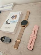 Nieuwe Techrie Smartwatch rosé goud Android iOS - NIEUW, Overige merken, Hoogte, Nieuw, Ophalen of Verzenden