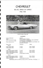 USA Cars Chevrolet Bel-air , Impala en Caprice 1966 - 1968, Verzenden