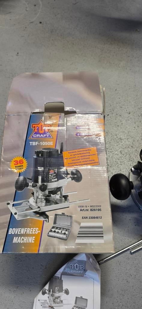 Top Craft Bovenfrees TBF-1050E - Zo goed als nieuw, Ophalen of Verzenden, Zo goed als nieuw, Bovenfrees, Top Craft
