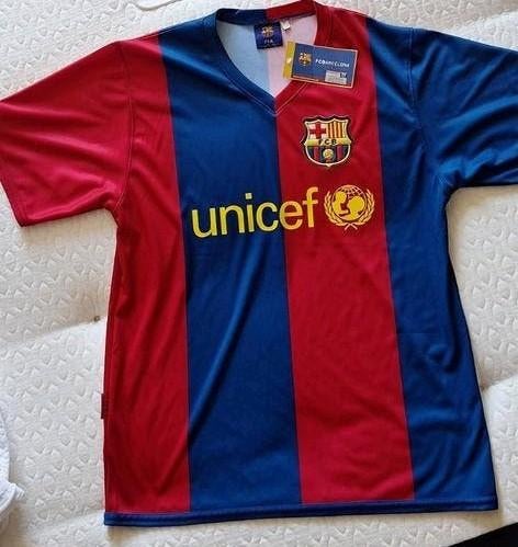FC Barcelona Thuisshirt Unicef - Nieuw met kaartjes, Kleding | Heren, Nieuw, Ophalen of Verzenden, FC Barcelona, Maat 48/50 (M)