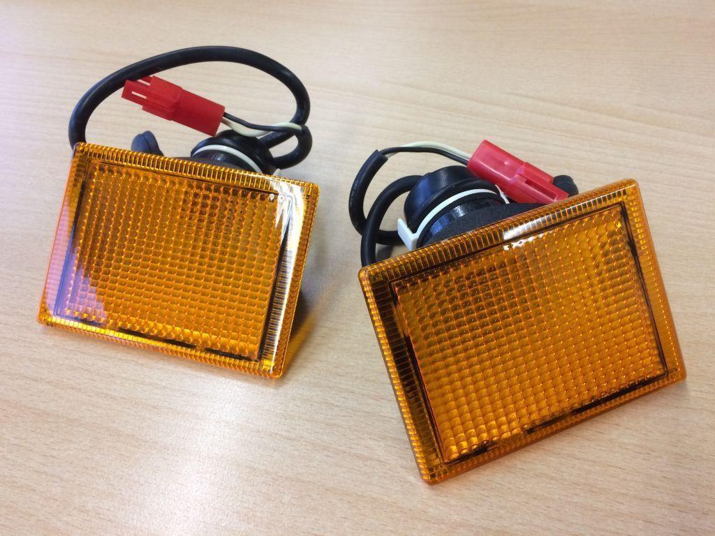 Scania 143 / 3 serie markeringslampen zonneklep oranje topla, Gebruikt, Scania, Verlichting