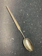 Antiek zilver lepeltje met stempels, Antiek en Kunst, Ophalen of Verzenden, Zilver