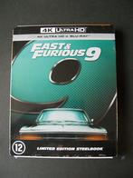 Blu-ray 4K Ultra HD Steelbook Fast & Furious 9 (2021) sealed, Verzenden, Nieuw in verpakking, Actie, Boxset