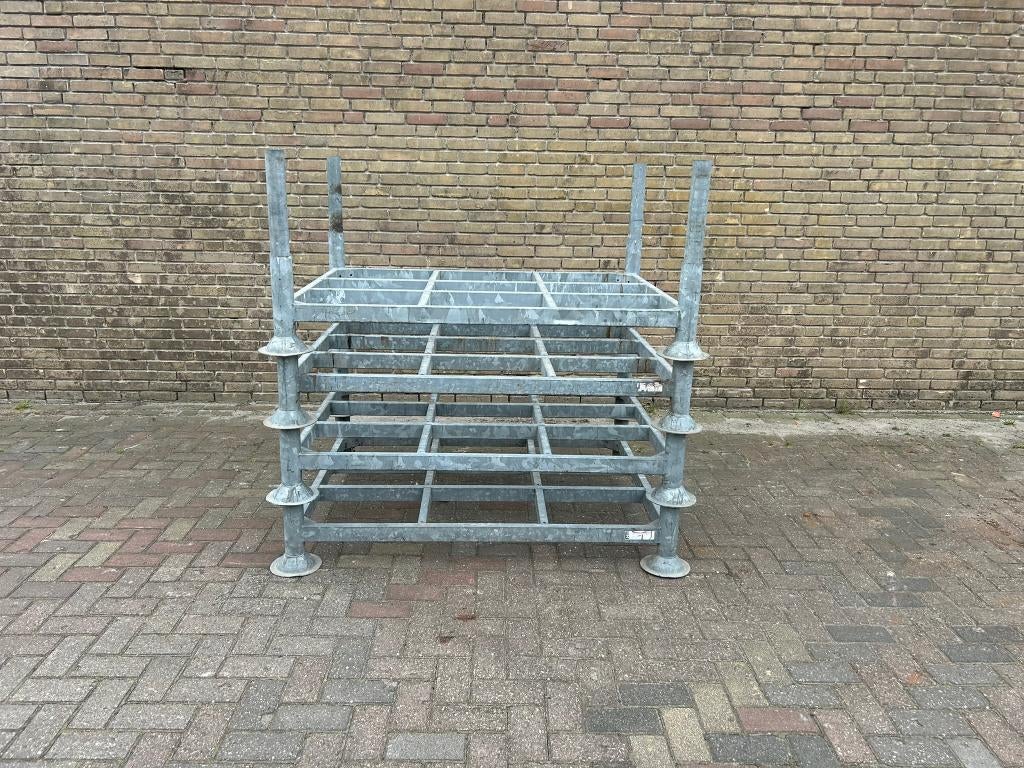 Stapelrek/stapelrack/stapelrekken verzinkt 1370x1000MM, Ophalen, Gebruikt