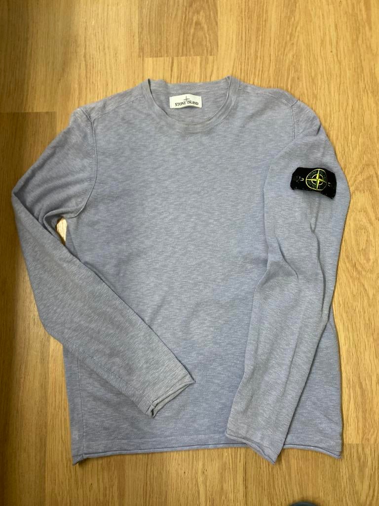 Stone Island Sweater - M - Lichtpaars - Authentiek, Maat 48/50 (M), Paars, Ophalen of Verzenden, Stone Island