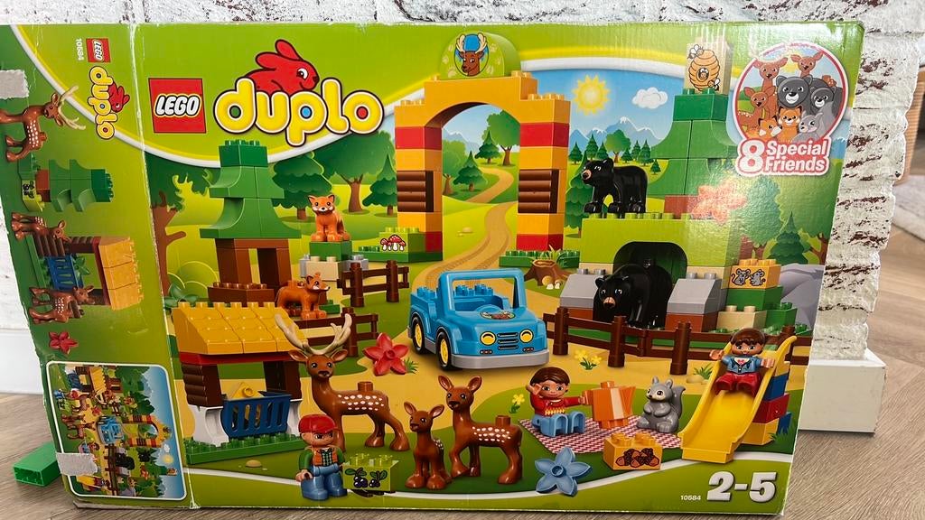 Duplo het grote bos, Kinderen en Baby's, Speelgoed | Duplo en Lego, Ophalen of Verzenden, Zo goed als nieuw, Complete set, Duplo