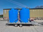 Aanhangwagen met 10m3 watertank, Ophalen