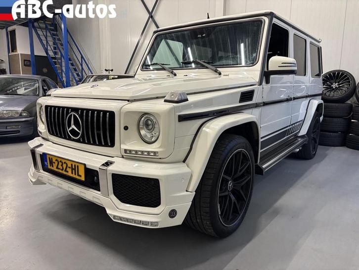 Mercedes-Benz G-klasse AMG 55 Kompressor 510 pk, Auto's, Mercedes-Benz, Bedrijf, Te koop, G-Klasse, 4x4, ABS, Achteruitrijcamera