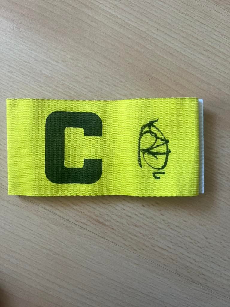 Gesigneerde aanvoerdersband Ahmetcan Kaplan met videobewijs, Verzamelen, Ophalen of Verzenden, Nieuw, Ajax, Overige typen