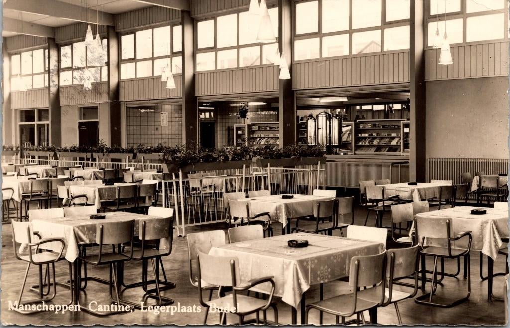Budel - Cantine Legerplaats (1959), Verzenden, 1940 tot 1960, Gelopen, Noord-Brabant