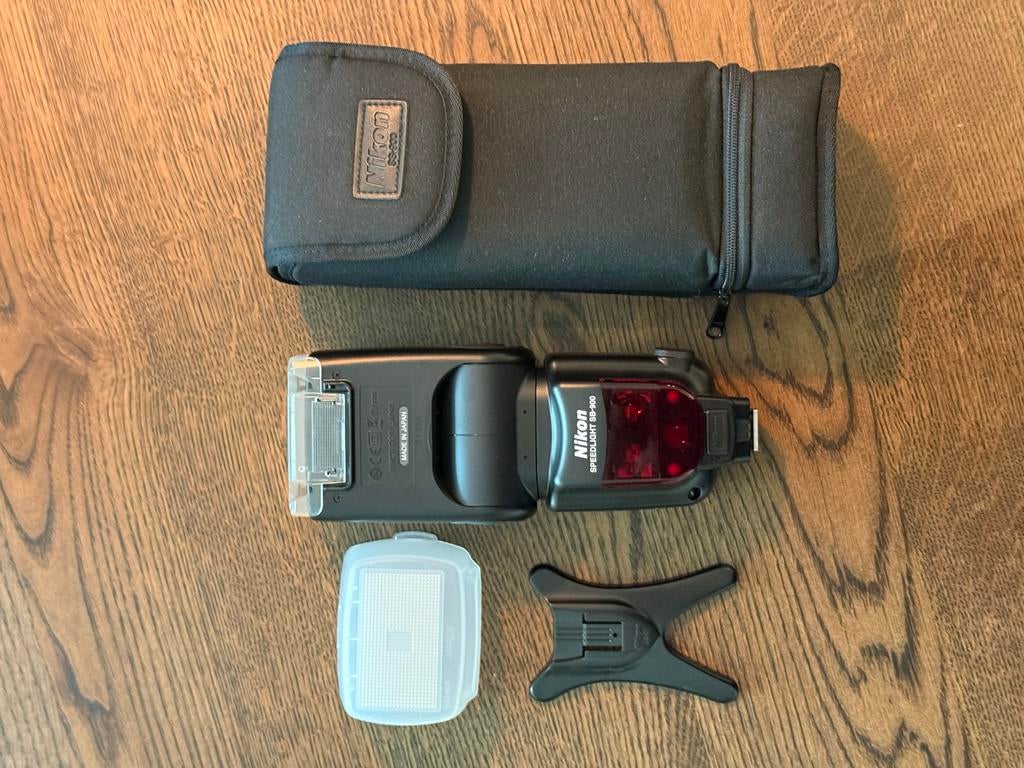 Nikon Speedlight SB-900 Flitser, Audio, Tv en Foto, Fotografie | Flitsers, Ophalen of Verzenden, Gebruikt, Nikon, Kantelbaar