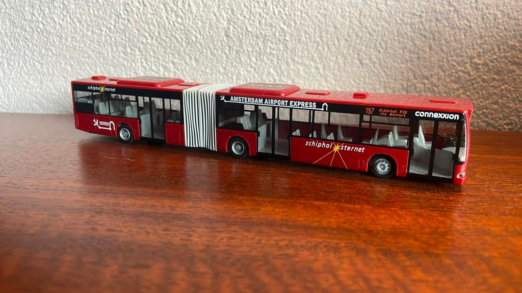 RIETZE - MB GELEDE AMSTERDAM SCHIPHOL, Ophalen of Verzenden, Zo goed als nieuw, Bus of Vrachtwagen, Rietze