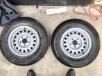 2 14 inch boot trailer wielen met goede banden 5 x 112, Ophalen, Zo goed als nieuw