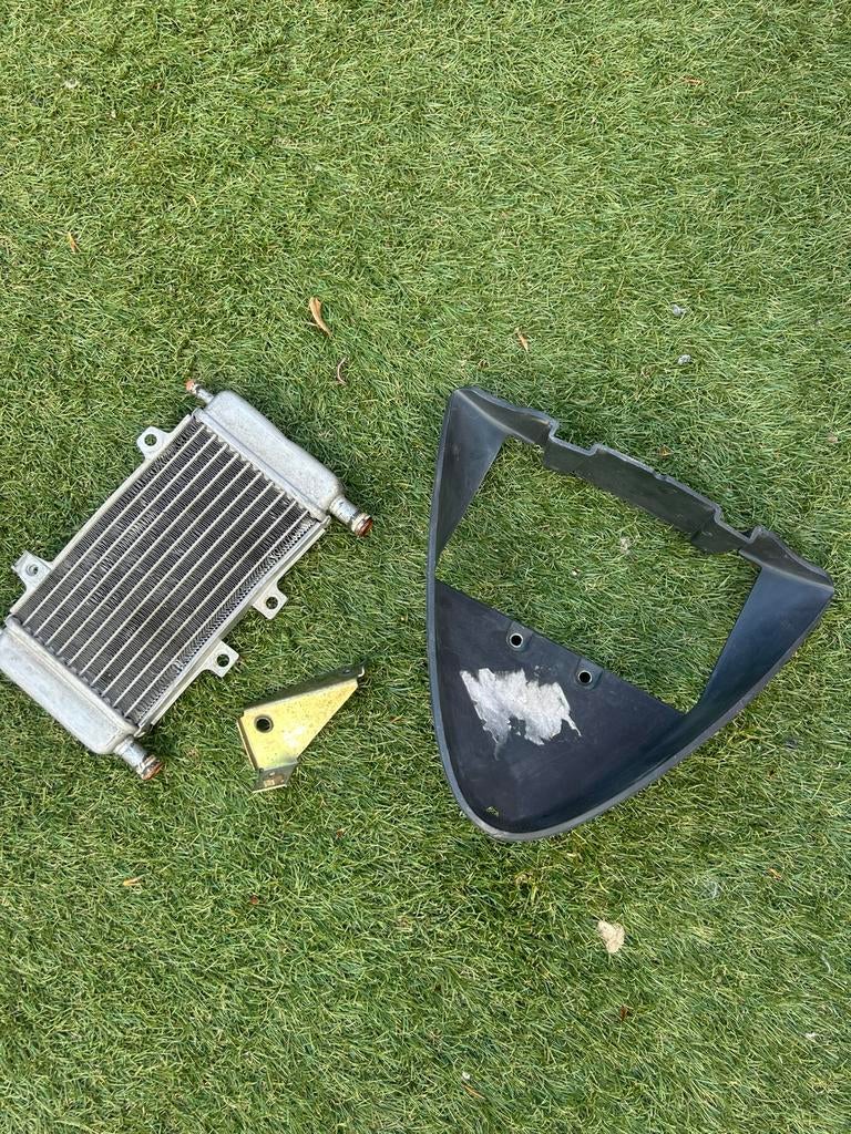 Piaggio zip h2o radiateur + kap + ophanging, Ophalen, Blok, Piaggio