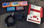 Famicom met 5 spellen en AV video, Ophalen of Verzenden