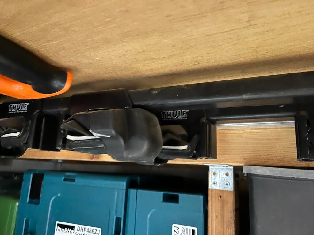 Thule dakdragers voor Alfa Romeo 159 met railsysteem, Ophalen, Gebruikt