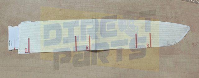 Renault Twingo (7/14-11/24) voorspatbord striping wit Links, -, Renault, -, Nieuw