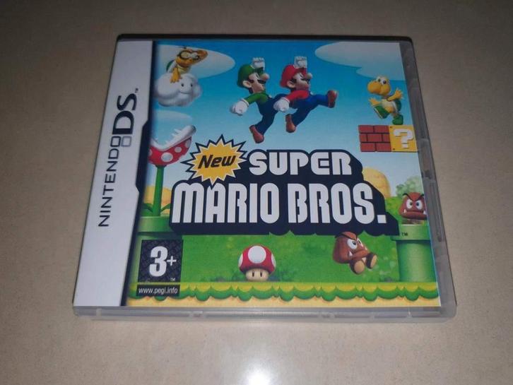 New Super Mario Bros. DS Game Case, Spelcomputers en Games, Games | Nintendo DS, Zo goed als nieuw, 1 speler, Vanaf 3 jaar, Verzenden