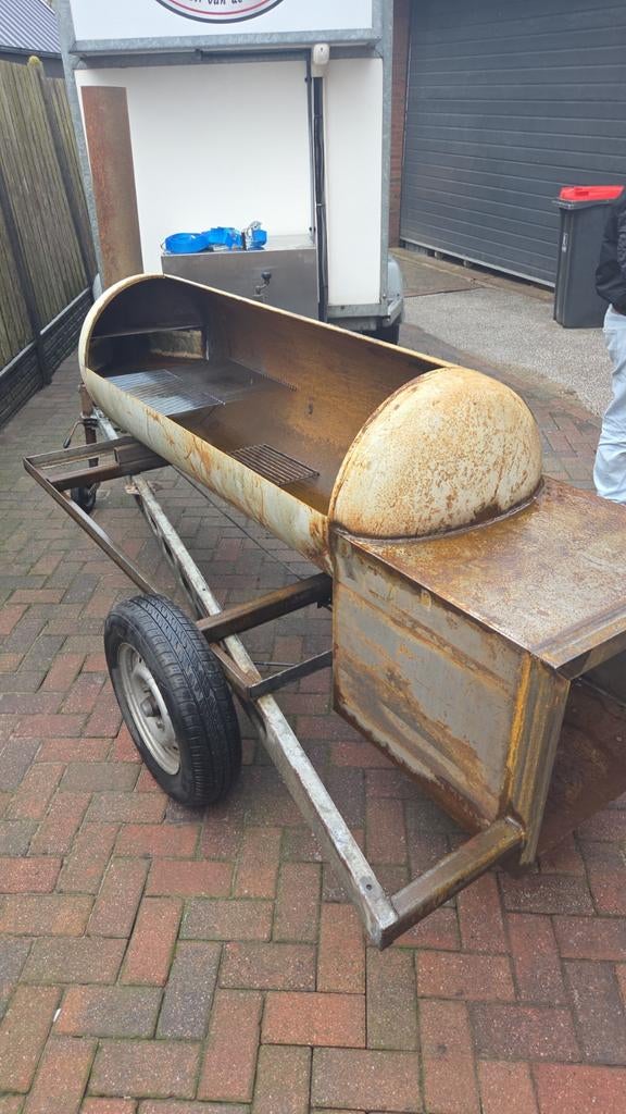 Smokker, Tuin en Terras, Houtskoolbarbecues, Ophalen of Verzenden