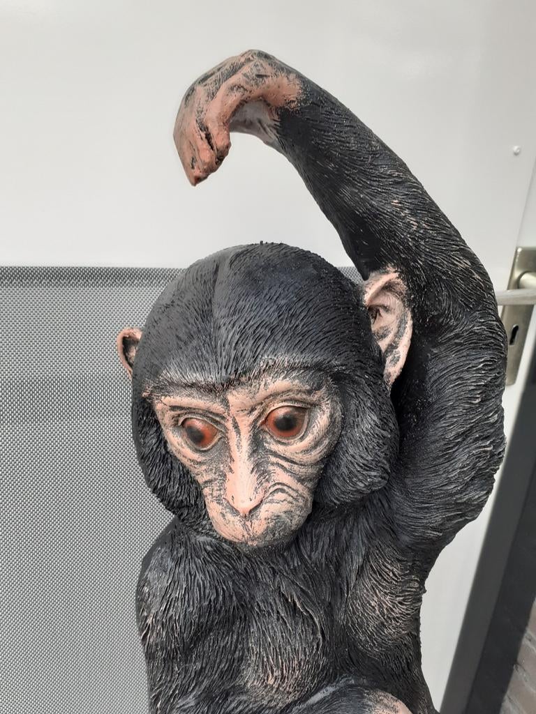 Nieuwe polystone hangaap aap jungle tuinbeeld beeld mancave, Ophalen, Nieuw