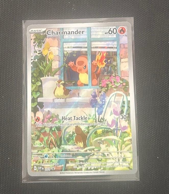 Pokemon - Charmander #044 Black Star Promo, Hobby en Vrije tijd, Verzamelkaartspellen | Pokémon, Ophalen of Verzenden, Nieuw, Foil